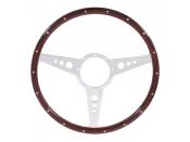 Dished Wood Steering Wheel